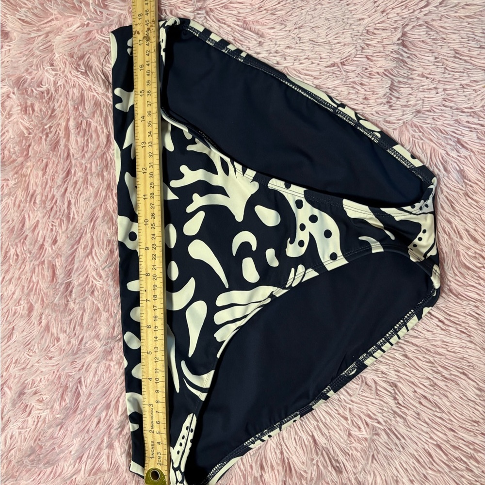 Alex Marie Midnight and Ivory Patterned Dress